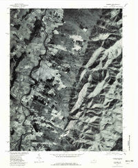 Crimora Virginia Historical topographic map, 1:24000 scale, 7.5 X 7.5 Minute, Year 1977