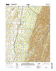 Crimora Virginia Current topographic map, 1:24000 scale, 7.5 X 7.5 Minute, Year 2016