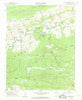 Cripple Creek Virginia Historical topographic map, 1:24000 scale, 7.5 X 7.5 Minute, Year 1968