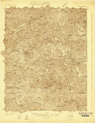 Critz Virginia Historical topographic map, 1:48000 scale, 15 X 15 Minute, Year 1926