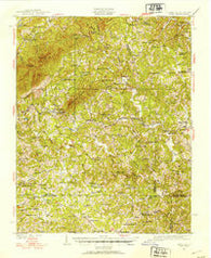 Critz Virginia Historical topographic map, 1:62500 scale, 15 X 15 Minute, Year 1926