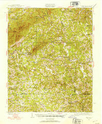 Critz Virginia Historical topographic map, 1:62500 scale, 15 X 15 Minute, Year 1926