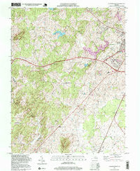 Culpeper West Virginia Historical topographic map, 1:24000 scale, 7.5 X 7.5 Minute, Year 1997