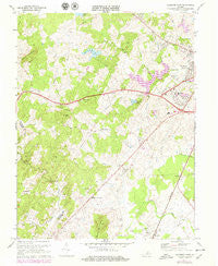 Culpeper West Virginia Historical topographic map, 1:24000 scale, 7.5 X 7.5 Minute, Year 1971