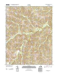 Cumberland Virginia Historical topographic map, 1:24000 scale, 7.5 X 7.5 Minute, Year 2013