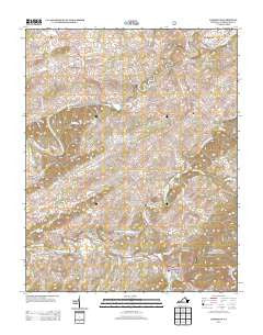 Damascus Virginia Historical topographic map, 1:24000 scale, 7.5 X 7.5 Minute, Year 2013
