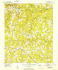 Danieltown Virginia Historical topographic map, 1:24000 scale, 7.5 X 7.5 Minute, Year 1951