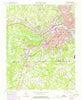 Danville Virginia Historical topographic map, 1:24000 scale, 7.5 X 7.5 Minute, Year 1965