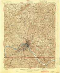 Danville Virginia Historical topographic map, 1:62500 scale, 15 X 15 Minute, Year 1925
