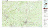 Danville Virginia Historical topographic map, 1:100000 scale, 30 X 60 Minute, Year 1984