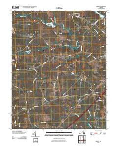 DeWitt Virginia Historical topographic map, 1:24000 scale, 7.5 X 7.5 Minute, Year 2010