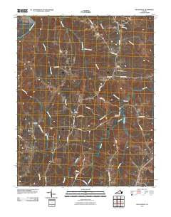 Deatonville Virginia Historical topographic map, 1:24000 scale, 7.5 X 7.5 Minute, Year 2010
