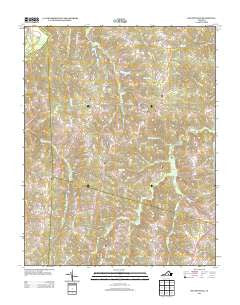 Deatonville Virginia Historical topographic map, 1:24000 scale, 7.5 X 7.5 Minute, Year 2013