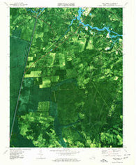 Deep Creek Virginia Historical topographic map, 1:24000 scale, 7.5 X 7.5 Minute, Year 1977