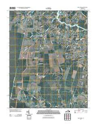 Deep Creek Virginia Historical topographic map, 1:24000 scale, 7.5 X 7.5 Minute, Year 2011