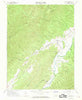 Deerfield Virginia Historical topographic map, 1:24000 scale, 7.5 X 7.5 Minute, Year 1967