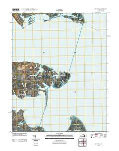 Deltaville Virginia Historical topographic map, 1:24000 scale, 7.5 X 7.5 Minute, Year 2011