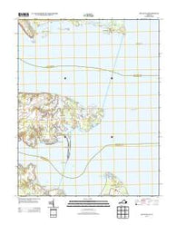 Deltaville Virginia Historical topographic map, 1:24000 scale, 7.5 X 7.5 Minute, Year 2013