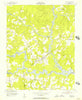 Dendron Virginia Historical topographic map, 1:24000 scale, 7.5 X 7.5 Minute, Year 1954