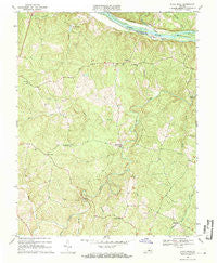 Diana Mills Virginia Historical topographic map, 1:24000 scale, 7.5 X 7.5 Minute, Year 1967