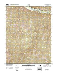 Diana Mills Virginia Historical topographic map, 1:24000 scale, 7.5 X 7.5 Minute, Year 2013