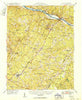 Dillwyn Virginia Historical topographic map, 1:62500 scale, 15 X 15 Minute, Year 1950