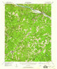 Dillwyn Virginia Historical topographic map, 1:62500 scale, 15 X 15 Minute, Year 1958