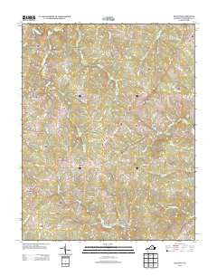 Dillwyn Virginia Historical topographic map, 1:24000 scale, 7.5 X 7.5 Minute, Year 2013