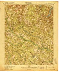 Disputanta Virginia Historical topographic map, 1:62500 scale, 15 X 15 Minute, Year 1919