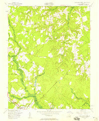 Disputanta North Virginia Historical topographic map, 1:24000 scale, 7.5 X 7.5 Minute, Year 1956
