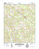 Disputanta South Virginia Historical topographic map, 1:24000 scale, 7.5 X 7.5 Minute, Year 2013