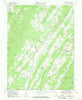 Doe Hill Virginia Historical topographic map, 1:24000 scale, 7.5 X 7.5 Minute, Year 1968