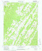 Doe Hill Virginia Historical topographic map, 1:24000 scale, 7.5 X 7.5 Minute, Year 1968