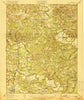 Doswell Virginia Historical topographic map, 1:62500 scale, 15 X 15 Minute, Year 1918