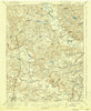 Doswell Virginia Historical topographic map, 1:62500 scale, 15 X 15 Minute, Year 1918