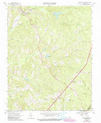 Drakes Branch Virginia Historical topographic map, 1:24000 scale, 7.5 X 7.5 Minute, Year 1968