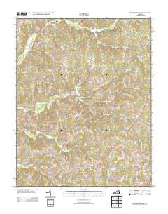 Drakes Branch Virginia Historical topographic map, 1:24000 scale, 7.5 X 7.5 Minute, Year 2013