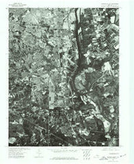 Drewrys Bluff Virginia Historical topographic map, 1:24000 scale, 7.5 X 7.5 Minute, Year 1974