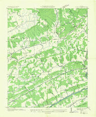 Duffield Virginia Historical topographic map, 1:24000 scale, 7.5 X 7.5 Minute, Year 1935