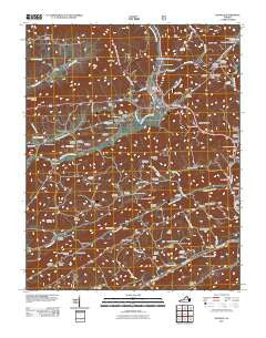 Duffield Virginia Historical topographic map, 1:24000 scale, 7.5 X 7.5 Minute, Year 2011