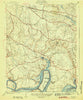 Dutch Gap Virginia Historical topographic map, 1:31680 scale, 7.5 X 7.5 Minute, Year 1943