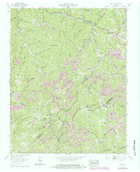 Duty Virginia Historical topographic map, 1:24000 scale, 7.5 X 7.5 Minute, Year 1958