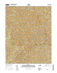 Duty Virginia Current topographic map, 1:24000 scale, 7.5 X 7.5 Minute, Year 2016