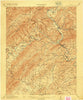 Eagle Rock Virginia Historical topographic map, 1:62500 scale, 15 X 15 Minute, Year 1915