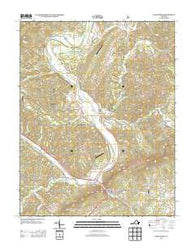 Eagle Rock Virginia Historical topographic map, 1:24000 scale, 7.5 X 7.5 Minute, Year 2013