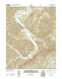 Eagle Rock Virginia Historical topographic map, 1:24000 scale, 7.5 X 7.5 Minute, Year 2013