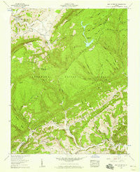 East Stone Gap Virginia Historical topographic map, 1:24000 scale, 7.5 X 7.5 Minute, Year 1957
