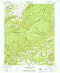 East Stone Gap Virginia Historical topographic map, 1:24000 scale, 7.5 X 7.5 Minute, Year 1957