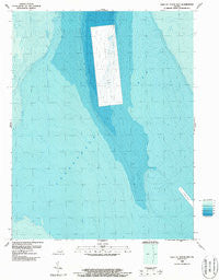 East of Fleets Bay Virginia Historical topographic map, 1:24000 scale, 7.5 X 7.5 Minute, Year 1986