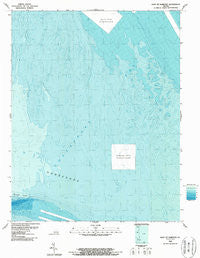 East of Hampton Virginia Historical topographic map, 1:24000 scale, 7.5 X 7.5 Minute, Year 1986
